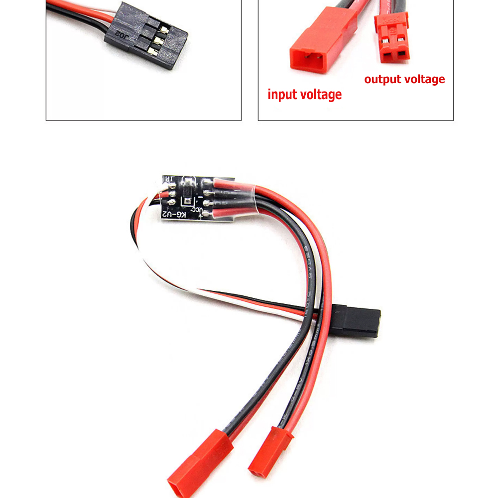 Drone Battery Adapter - Высокоточный электронный выключатель 2-20А с дистанционным