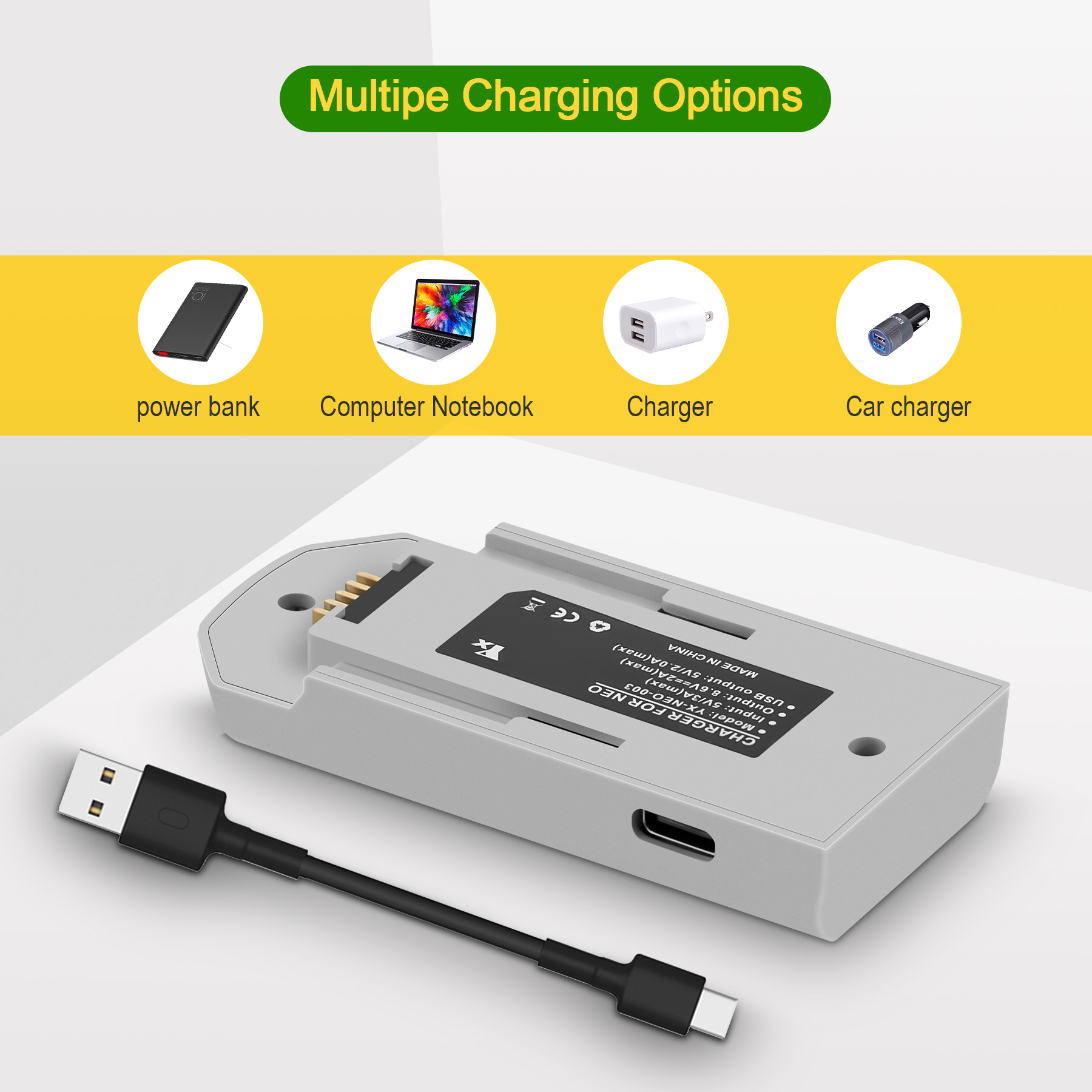 Двунаправленное USB-зарядное у – обзор и цена Drone Power Bank