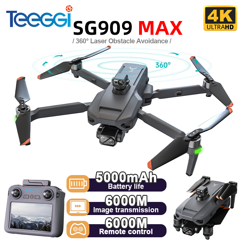 Teeggi SG909 MAX GPS Дрон с ка – обзор и цена Drone Controller Screen