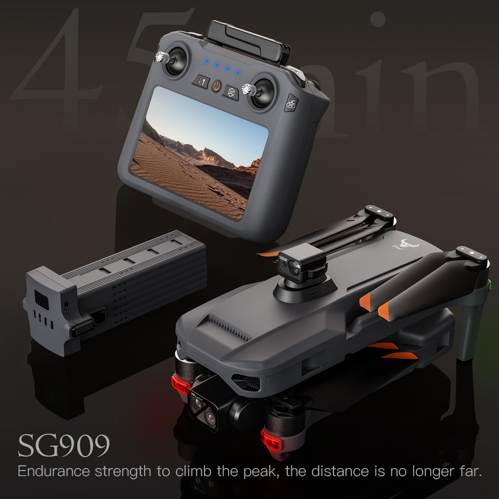 Teeggi SG909 MAX GPS Дрон с ка – обзор и цена Drone Controller Screen